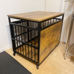 ペットケージ　犬小屋　Alebert 中小型犬　使用少ないの画像