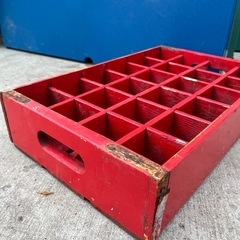 コカコーラ　アンティーク　レトロ　瓶ケースの画像