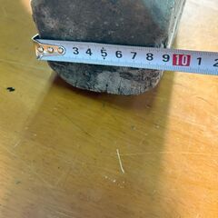 大型 角型 木製ハンマー 木槌 古道具 DIYにの画像