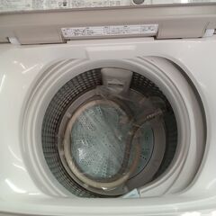 ★リユースのサカイつくば店★TK7466 AQUA 洗濯機 AQW-GS50H(W) 5.0kg 19年製 動作確認／クリーニング済み　【リユースのサカイつくば店】 の画像