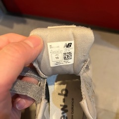 ニューバランス　13センチの画像