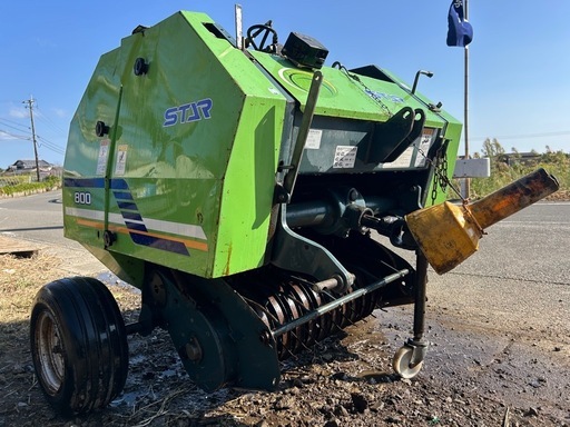 STAR ロールベーラ リモコン MRB0850 トラクター　アタッチメント ロールベーラー　集草機　畜産　飼料　藁　結束 牧草　ロール 梱包　ジョイント付き トワイン　スター 宮崎