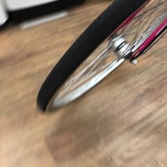 【ジャングルジャングル広陵店】自転車　オートライト　ピンク　26インチの画像