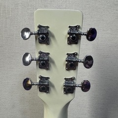 【価格相談可】スズキアコースティックギター　ホワイトの画像