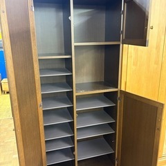 【ジャングル深井店】★シューズボックス ブラウン 収納家具 家具 堺市（中区 堺区 東区 西区 南区 北区）和泉市 河内長野市 富田林市 松原市 狭山市 深井 【FU2967】の画像