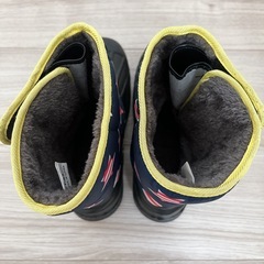 防水子ども用スノーブーツ　サイズ21-22cmの画像