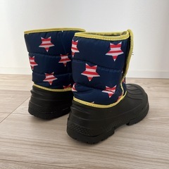 防水子ども用スノーブーツ　サイズ21-22cmの画像