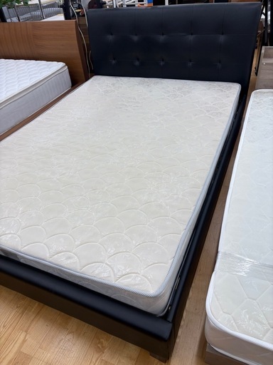 ジモティー特別価格? N1201★ダブルベッド★ベッド★幅1465mm