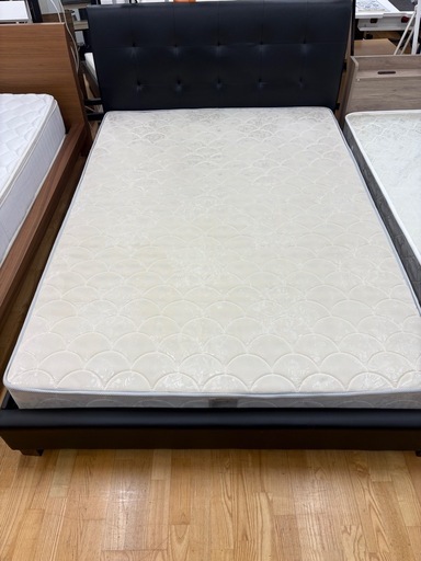 ジモティー特別価格? N1201★ダブルベッド★ベッド★幅1465mm