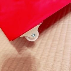 インテリア 引き出し 書類整理棚 赤 レッドの画像