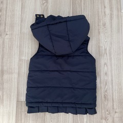 プティマイン Petit mine 中綿ベスト Lサイズの画像