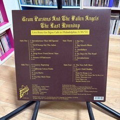 12インチレコード　Gram Parsons  and the fallen angelsの画像