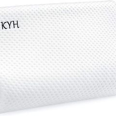 KYH 枕 安眠 まくら 低反発 柔らか 肩が軽くなるまくら 頚椎サポート通気性 カバー洗濯可 子供用7.5cm低め 大人用10cm高め 高さ調整 （ホワイト）　 転売OK　倒産品　まとめ売り　ネット商材　アマゾン引き上げ商品　メルカリ　副業の画像