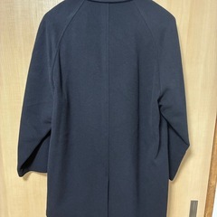 アンゴラ混　EDWARD'S ネイビー チェスターコート　の画像