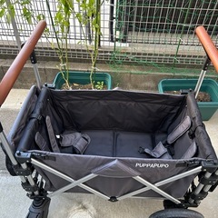 KEENZ×PUPPAPUPO ストローラーワゴン　グレー色 の画像
