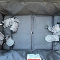 KEENZ×PUPPAPUPO ストローラーワゴン　グレー色 の画像