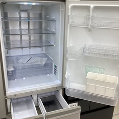 【6ヶ月保証】 5ドア冷蔵庫 SHARP SJ-PW42B-Sの画像