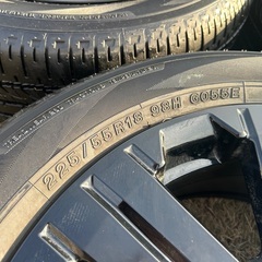 三菱 デリカD:5 Chamonix 2024 純正　タイヤ・ホイールセットの画像