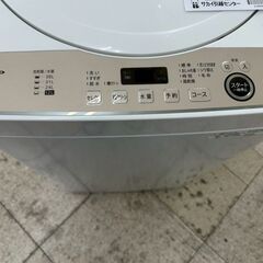 ★リユースのサカイ高崎店★TJ13478 SHARP 洗濯機 6Kg ２０２３年製 動作確認／クリーニング済みの画像