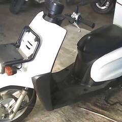 YAMAHA ギア-4 白 エンジン始動動画 自賠責保険で乗れます 半額配送キャンペーン 期間限定 現状渡し諸経費￥0- 横浜 P-Yardの画像