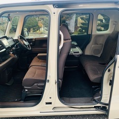 N-BOX★4WD L★令和4年式★2万キロ★車検9年10月★両側パワースラ★2トーン ベージュ＆ブラウンの画像