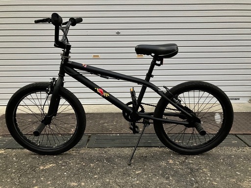 BMX 20インチ　マッドブラック　スタンド付き