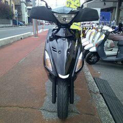 NO.5589　アドレスＶ１２５Ｓ　盗難防止警報アラーム　サイドスタンド　ブラック　☆彡の画像