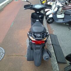 NO.5589　アドレスＶ１２５Ｓ　盗難防止警報アラーム　サイドスタンド　ブラック　☆彡の画像