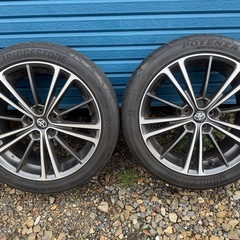 86前期純正ホイール　17インチの画像