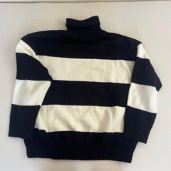 Amiparisアミパリス　タートルネックニットセーター　男女兼用　Lサイズの画像