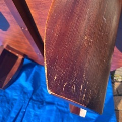 円卓 ちゃぶ台 座卓 食台 古民家 古道具 昭和レトロの画像