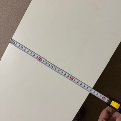【無料・譲ります】IKEA テレビ台/ローテーブル（ホワイト）の画像