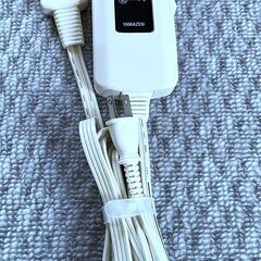 除菌・抗菌クリーニング済みのふんわりあったか電気毛布の画像