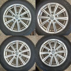 新品 195/65R16 Toyo GIZ2ｽﾀｯﾄﾞﾚｽ＋YOKOHAMA MILOUS 16インチ 4本｜60 プリウス用の画像