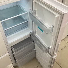 【6ヶ月保証】 2ドア冷蔵庫 Haier JR-NF148CKの画像