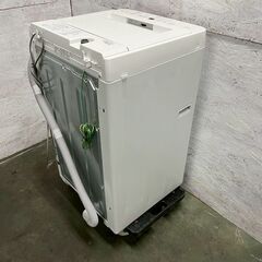 【YAMADA】 ヤマダセレクト 縦型洗濯機 YWM-T55LW 5.5kg 2024年製 動作確認済み 全自動電気洗濯機 生活家電 洗濯機 A0951の画像