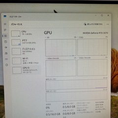 E5 2680 v4 16GB 14c28th Nvme m.2 512GB RTX3070 8GB ゲーミングPC 動画編集の画像