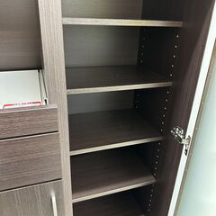 【ジャングルジャングル滋賀草津店】ジモティ来店特価!!　ﾚﾝｼﾞ台　ブラウン　J-2511115の画像