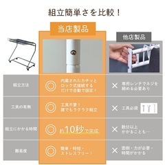 スラックスハンガー　ハンガー　ラック　　【未使用・美品】の画像