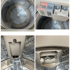 R301 ☀️ ジモティー限定価格！ 2023年製の高年式！ e-angle 洗濯機（7.0㎏) ANG-WM-C70 ⭐ 動作確認済 ⭐ クリーニング済の画像