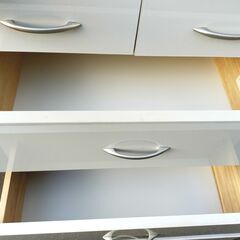 現状特価品 共和産業 2枚扉食器棚 キッチンボード 幅60cm 奥行き43.5cm 高さ180cm キッチンボード モデル フィットの画像