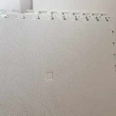 防音 ジョイントマット 大判 59cm 単色 床暖房対応 ホワイトの画像