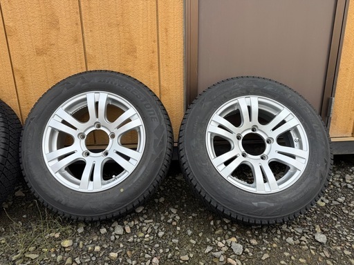 ジムニー スタッドレス jb23 (CRAZY) 羽後本荘のタイヤ、ホイールの