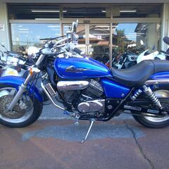 NO.5592　Ｖ－ＴＷＩＮマグナ　マグナ２５０　水冷４サイクルＶツイン２５０ｃｃ　アメリカン　メタリックブルー　☆彡の画像