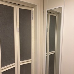 ニトリ ドア掛け鏡の画像