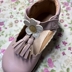 mamaraku  くすみピンクのおでかけシューズの画像