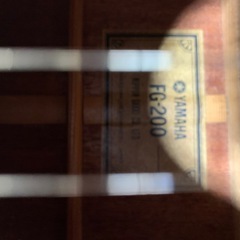 ♬ YAMAHA FG-200 🎵の画像