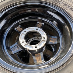 ジムニー　アルミタイヤセット　深リム　クロカン　美品の画像