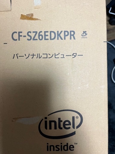 ジャンクパソコン　CF-SZ6EDKPR