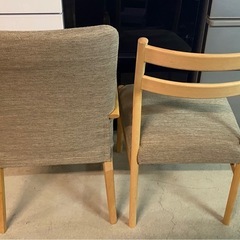 ※ NITORI ニトリ　Dこたつチェア　C-10Kヒジ/Dこたつチェア　C-34K 2点まとめての画像